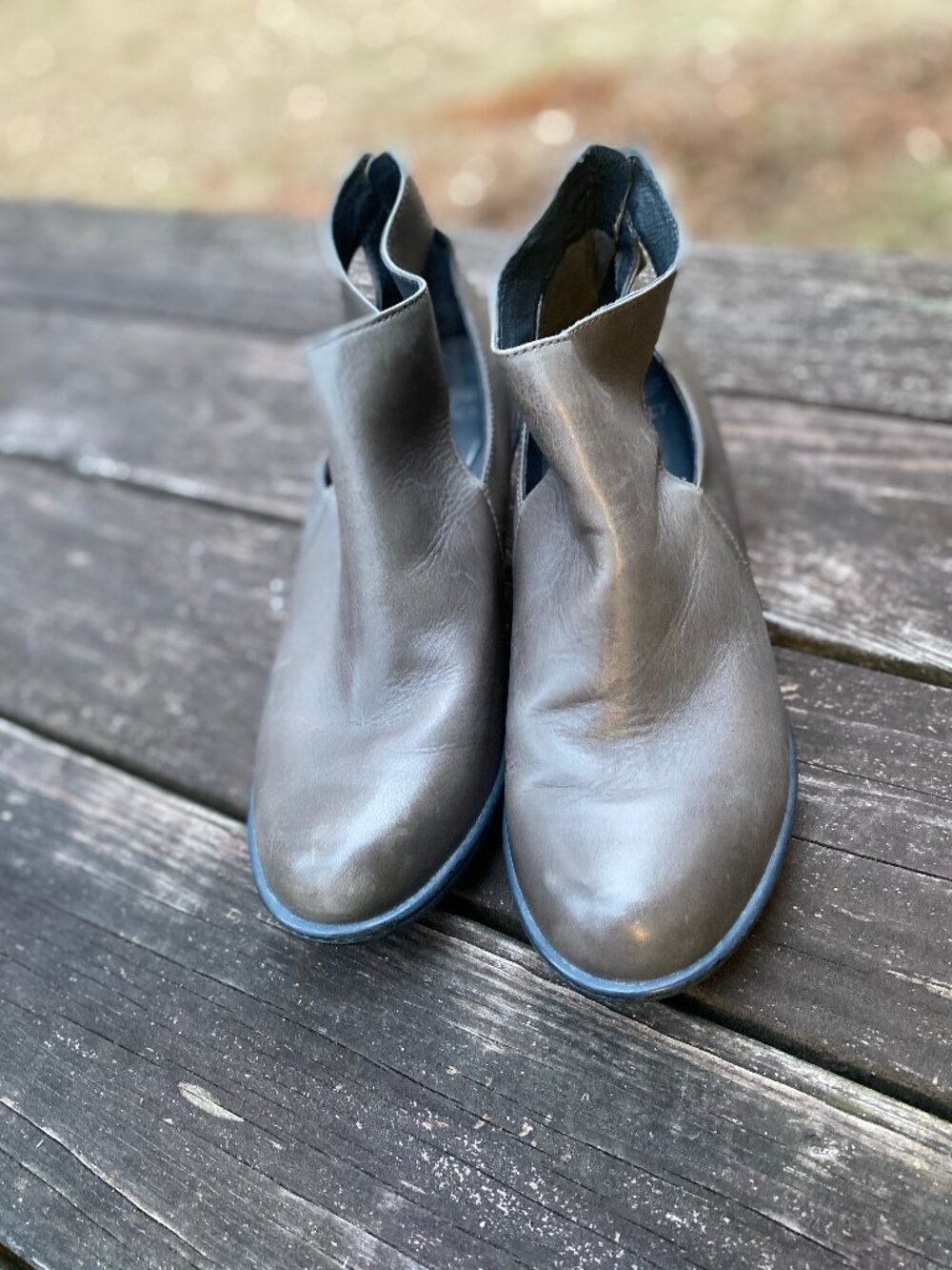 Grey Dansko Bonita Ankle Booties - Size 41/10 USA Women's